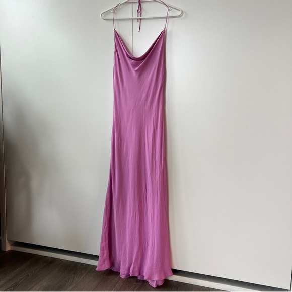 (SOLD ON FB) ZARA Satin Dress - Picture 3 of 8